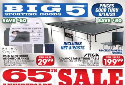 Big 5 Weekly Ad September 13 to September 19
