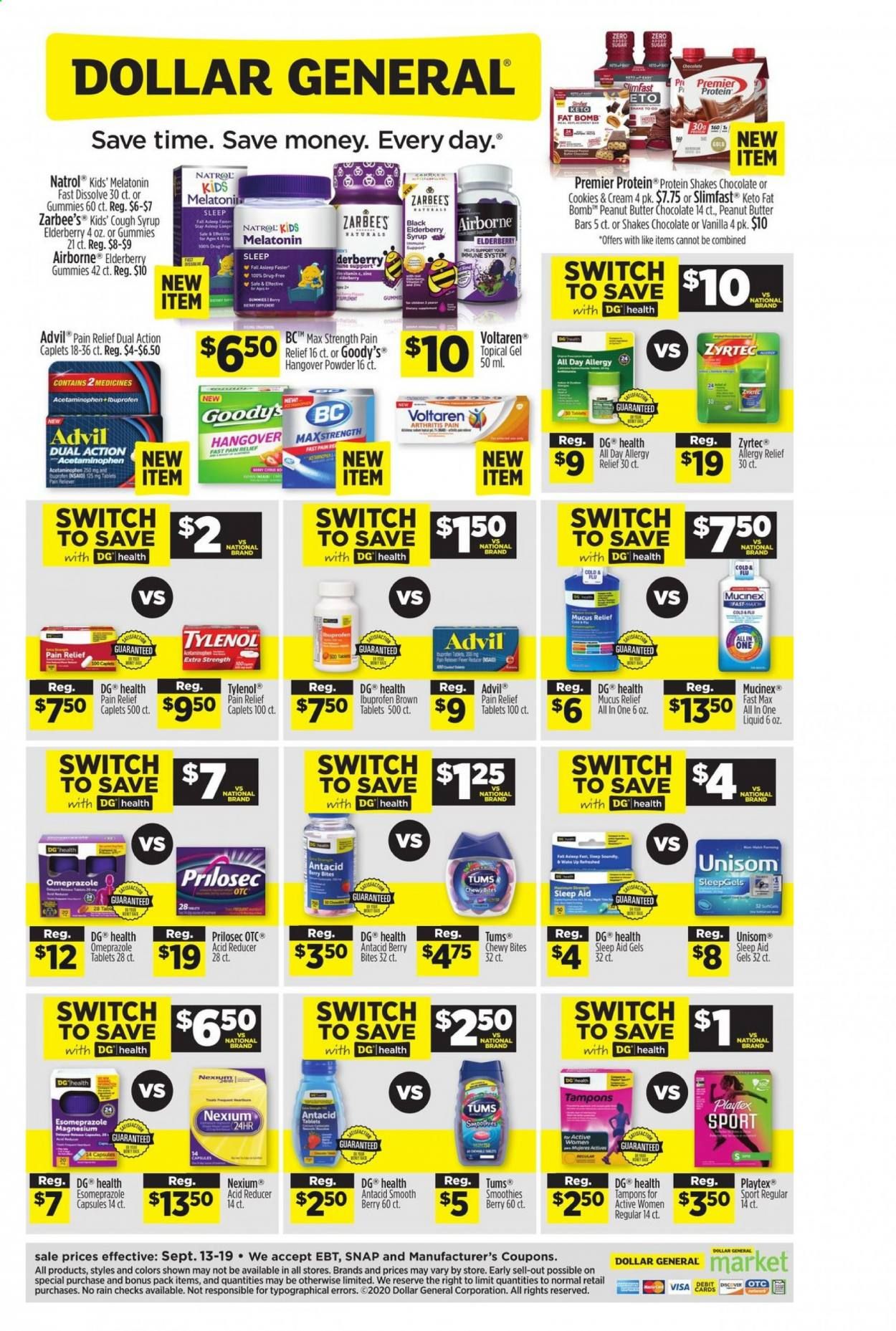 Dollar General (MS) Weekly Ad September 13 to September 19