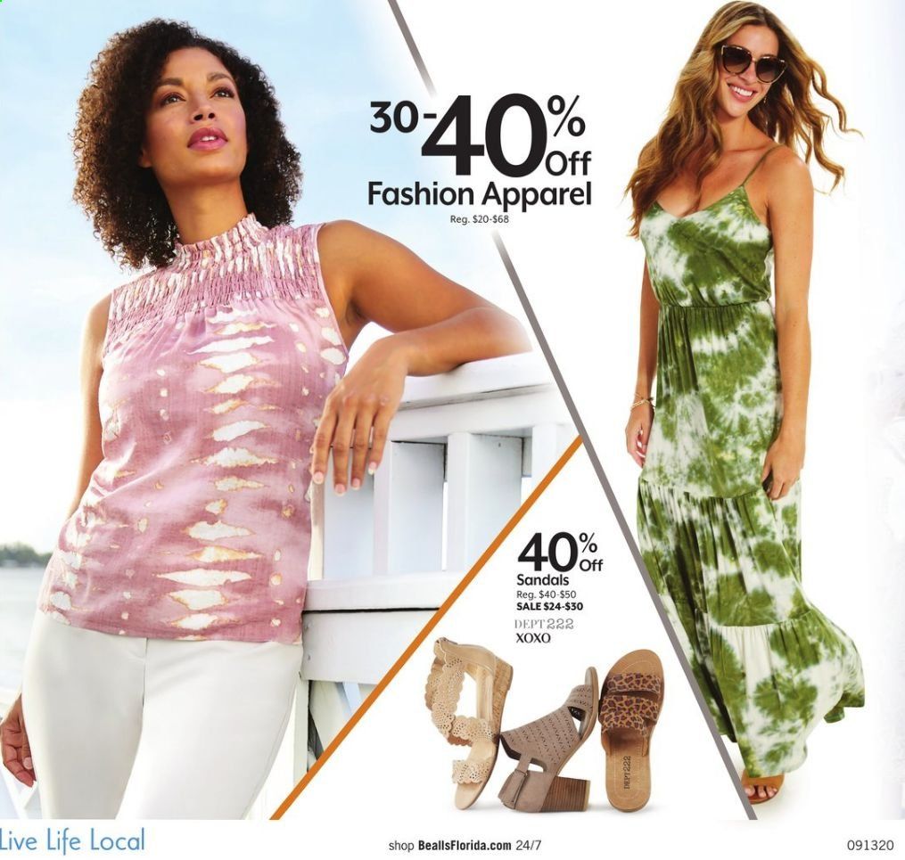 Bealls Florida Weekly Ad September 13 to September 19