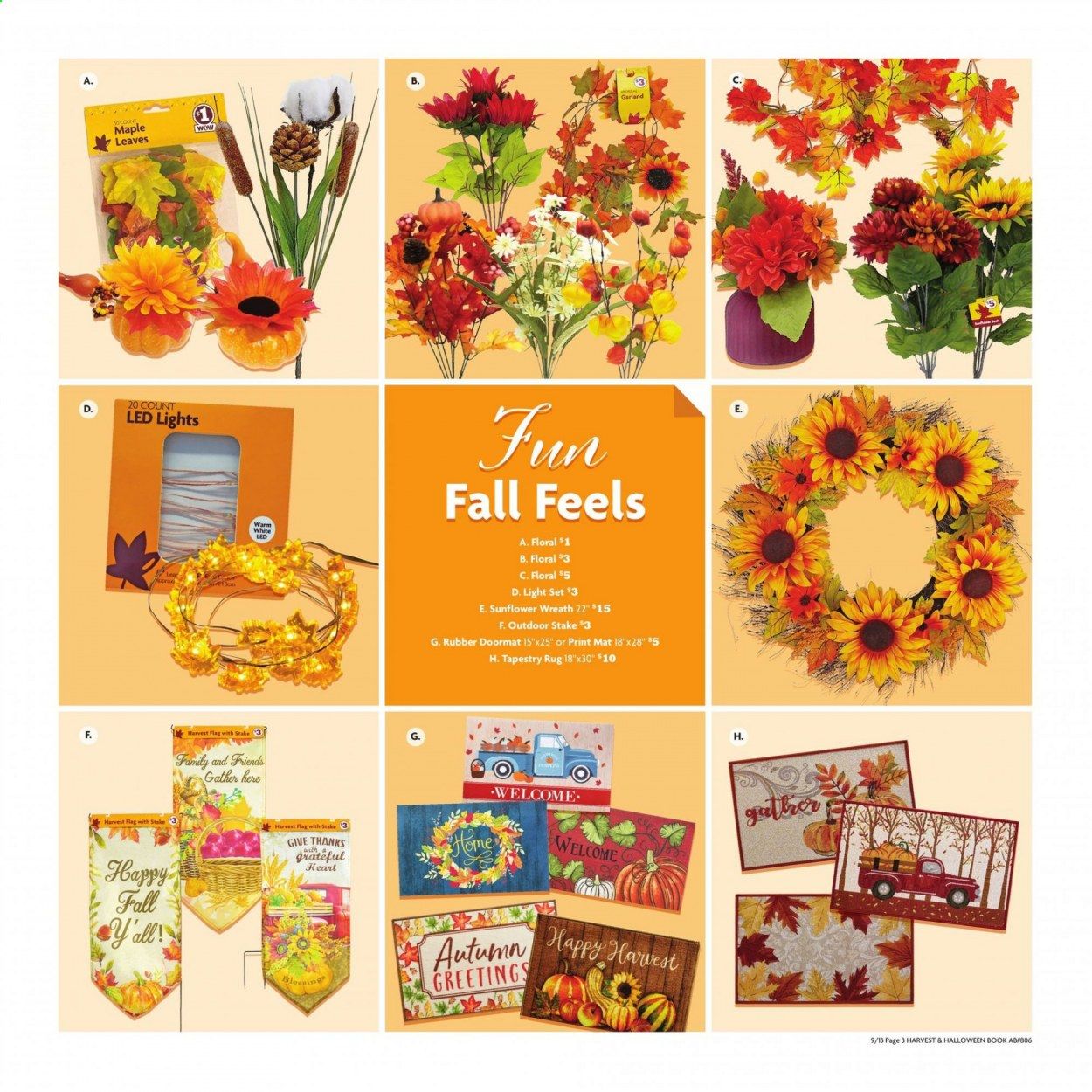 Family Dollar Weekly Ad September 13 to October 31