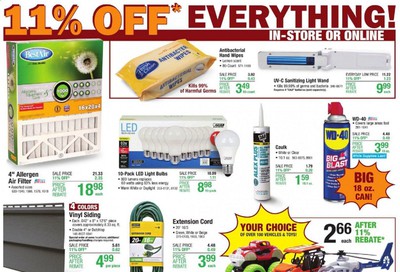 Menards Weekly Ad September 13 to September 19