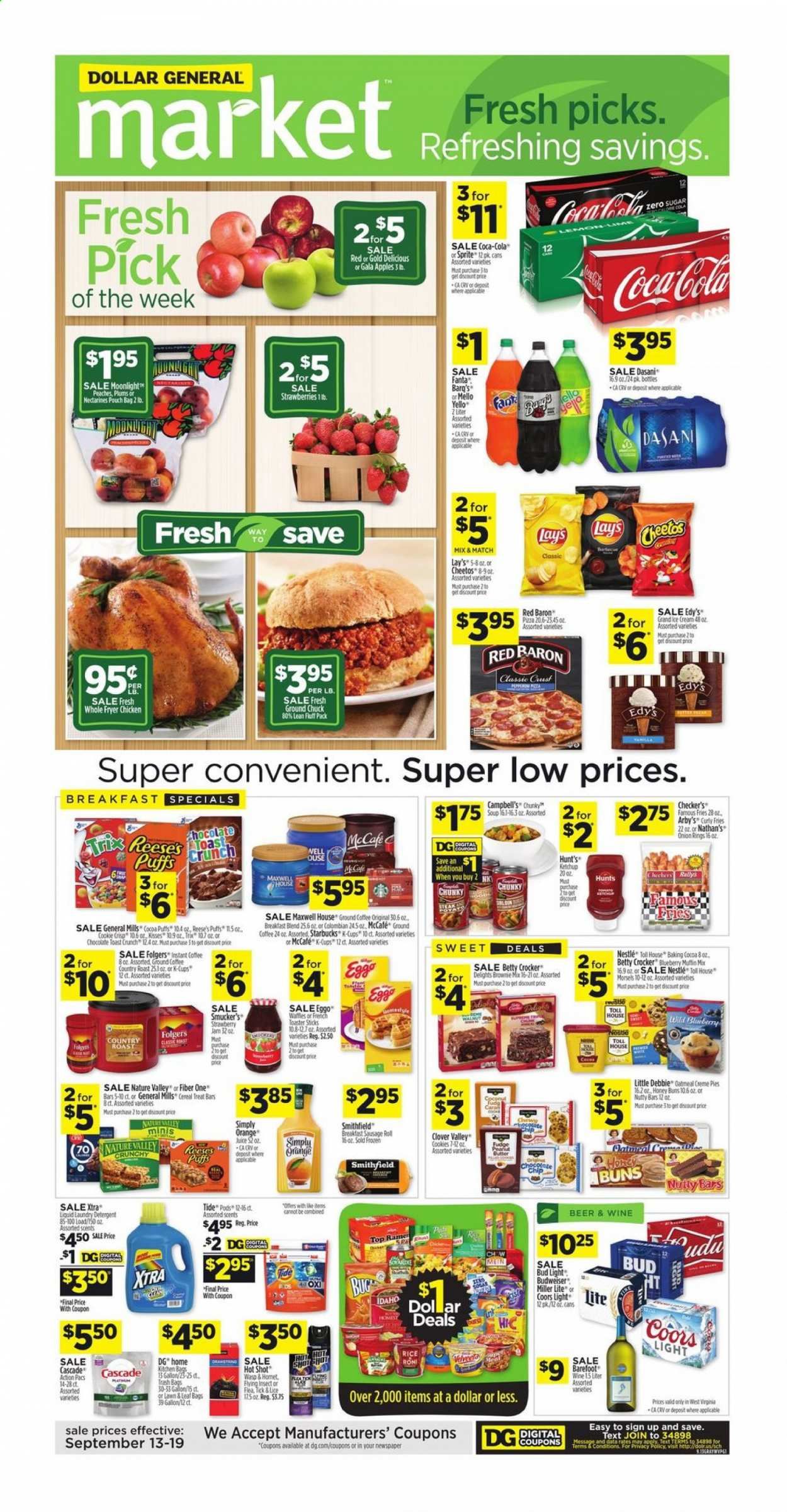 Dollar General (WV) Weekly Ad September 13 to September 19