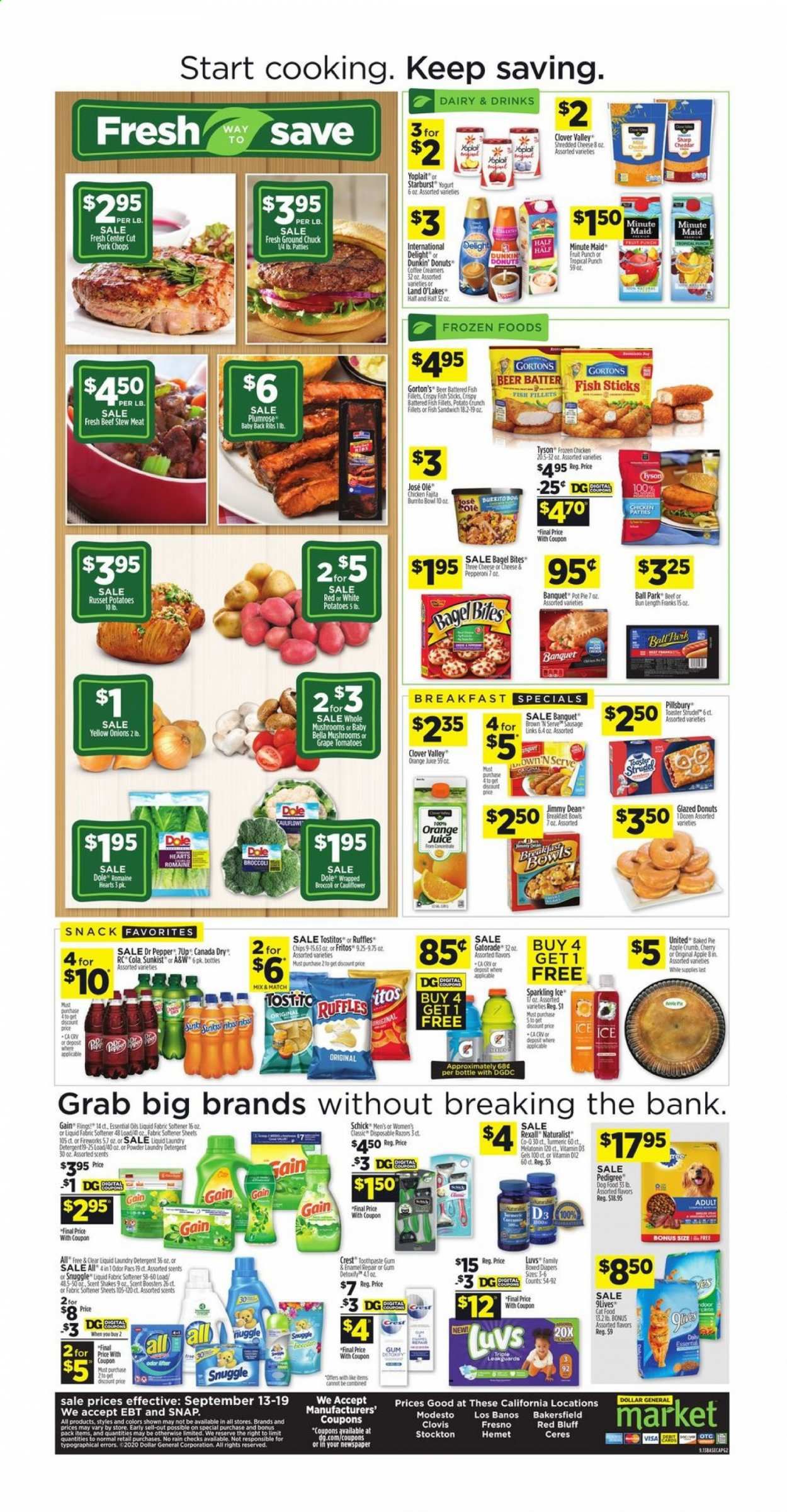Dollar General (CA) Weekly Ad September 13 to September 19