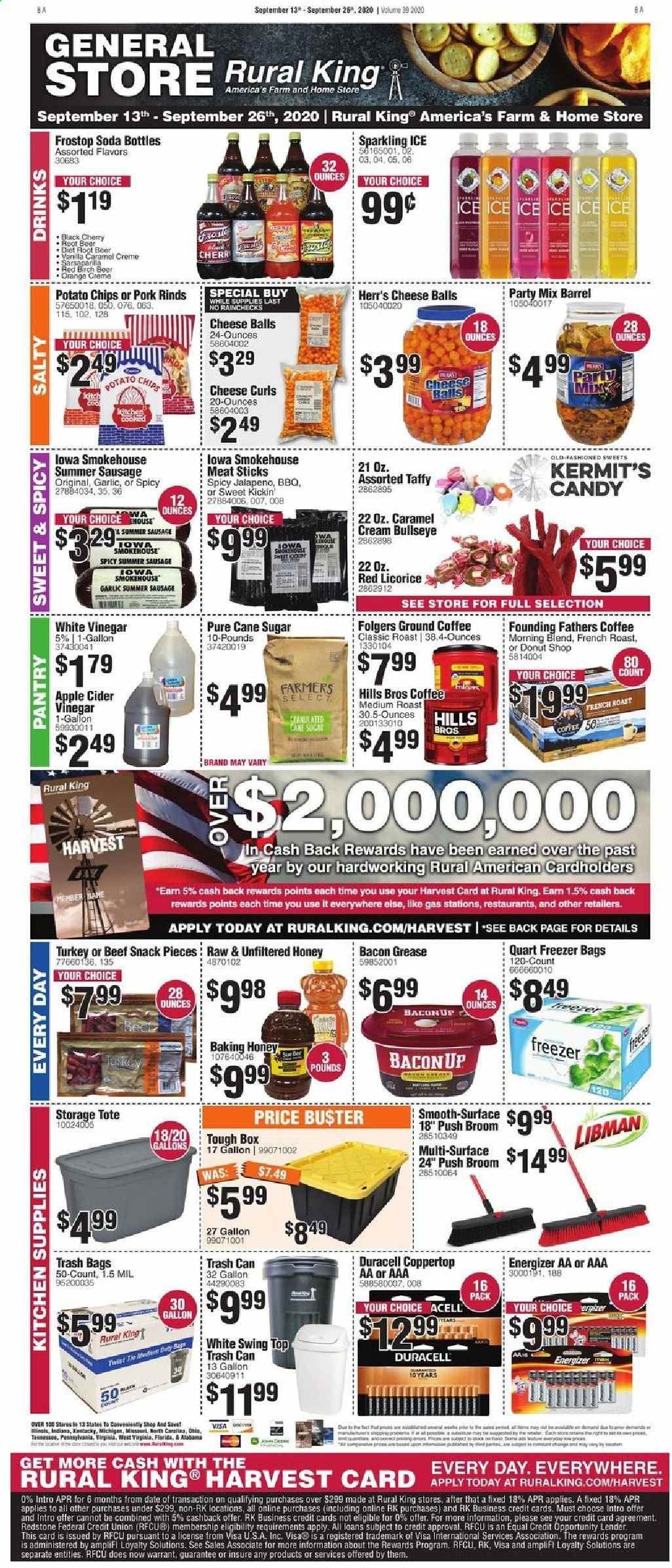 Rural King Weekly Ad September 13 to September 26