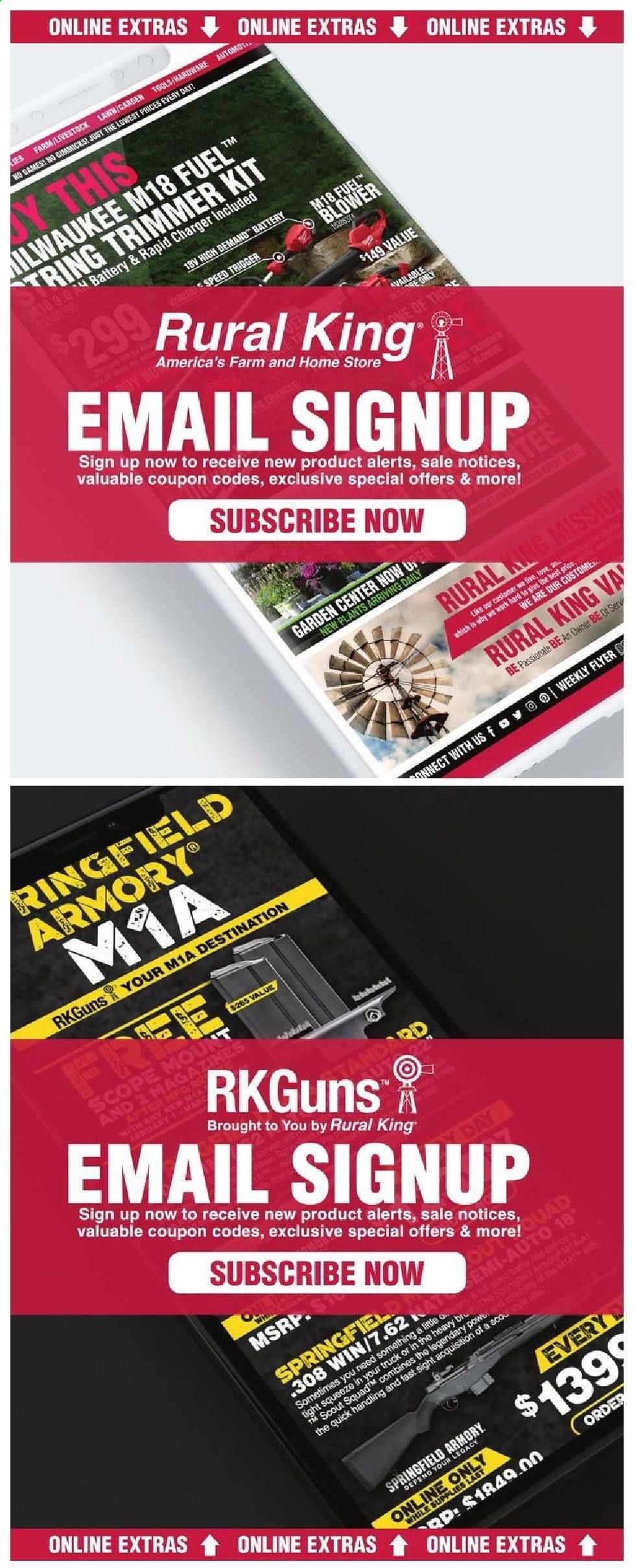 Rural King Weekly Ad September 13 to September 26
