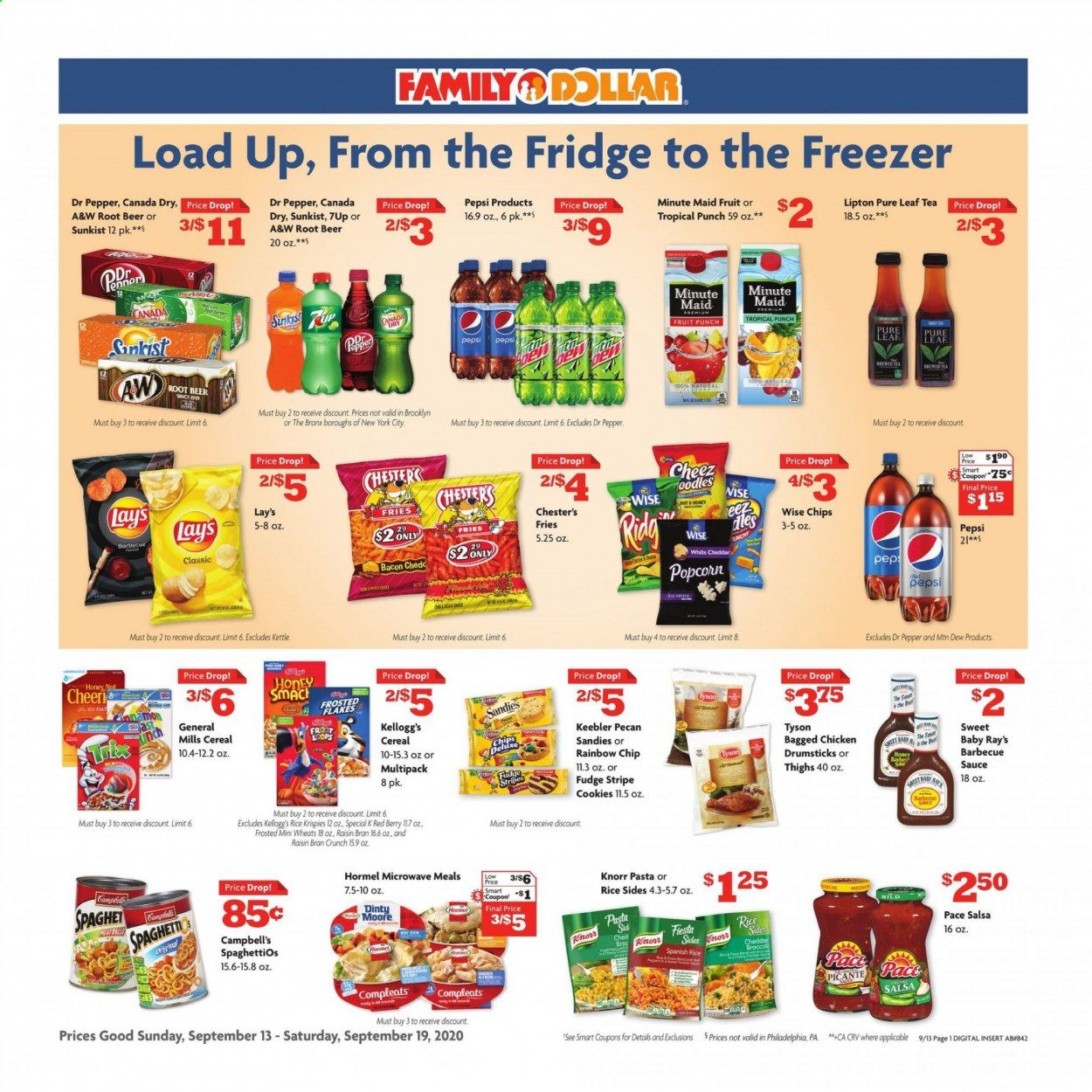 Family Dollar Weekly Ad September 13 to September 19