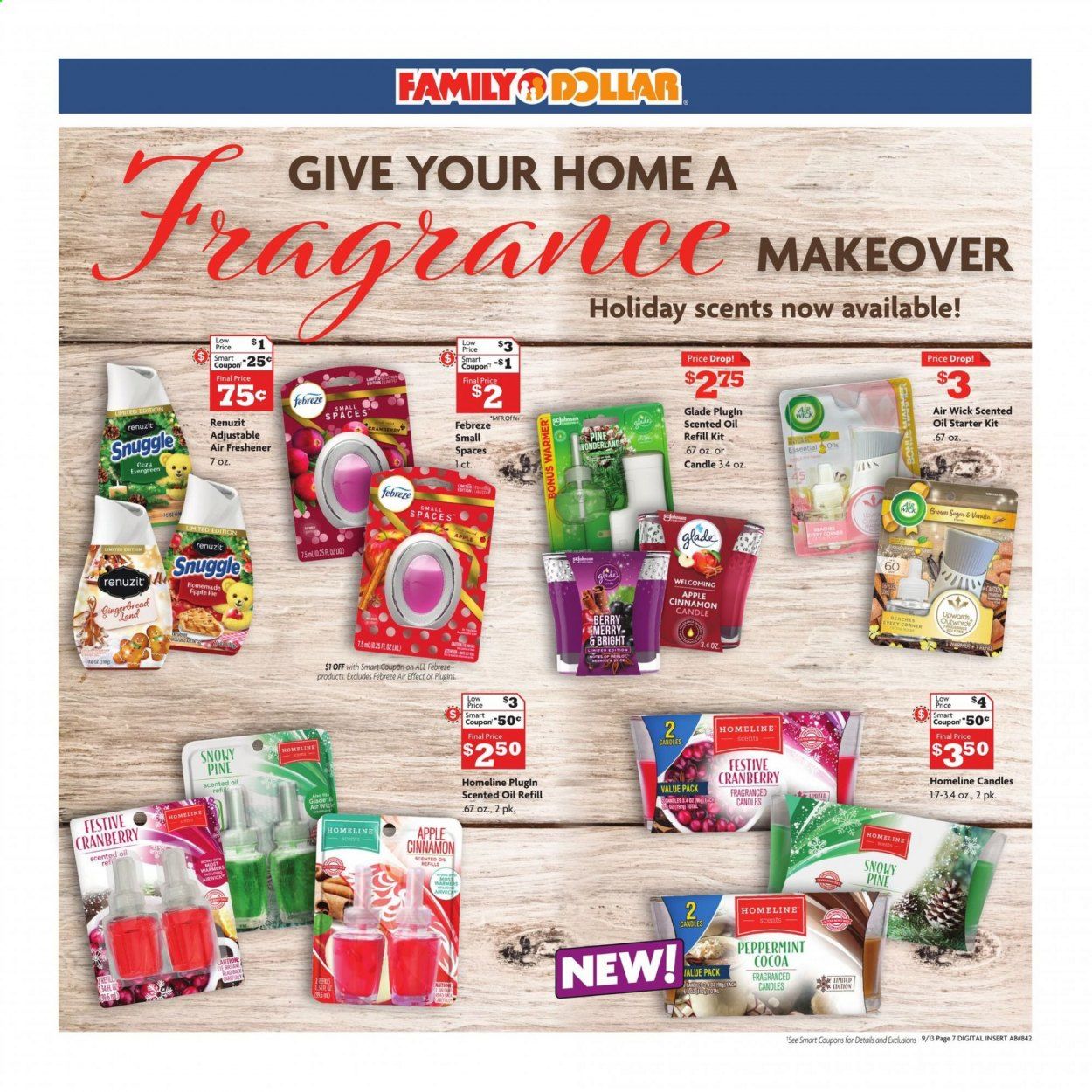 Family Dollar Weekly Ad September 13 to September 19