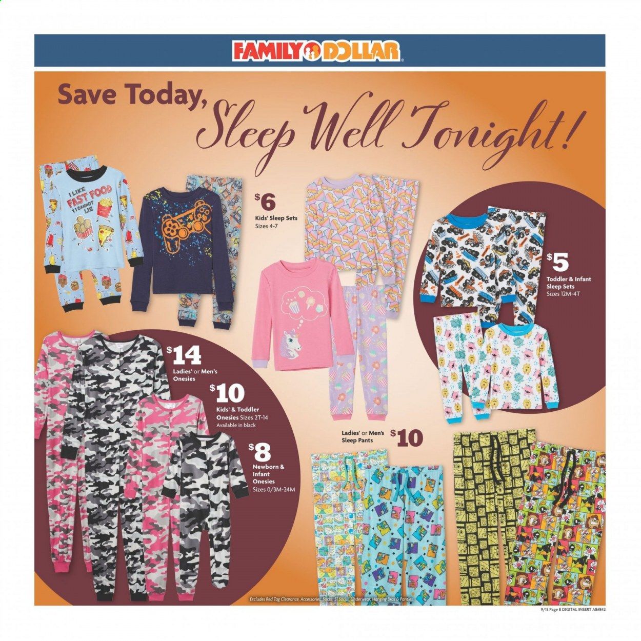 Family Dollar Weekly Ad September 13 to September 19