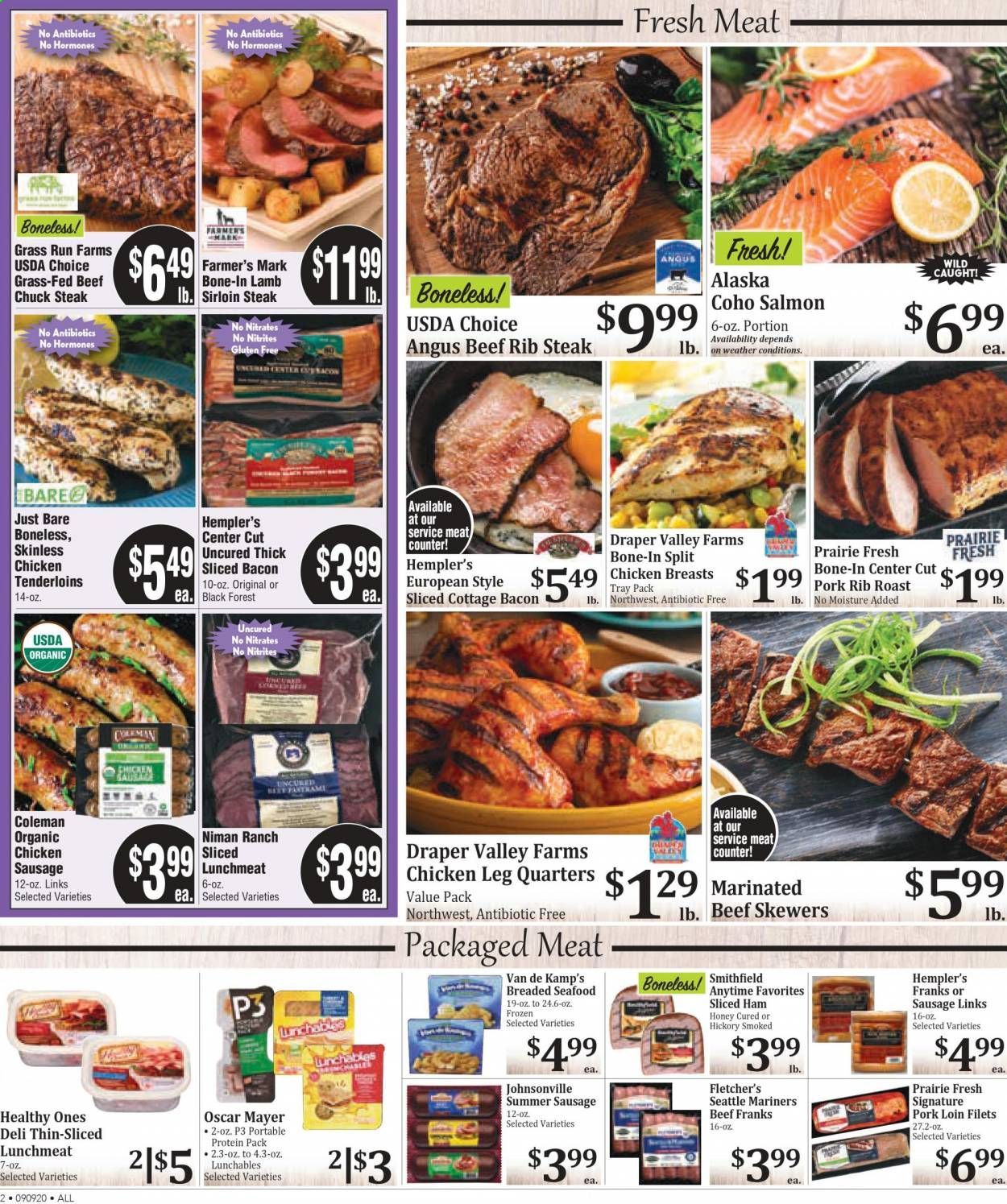 Rosauers Weekly Ad September 9 to September 15