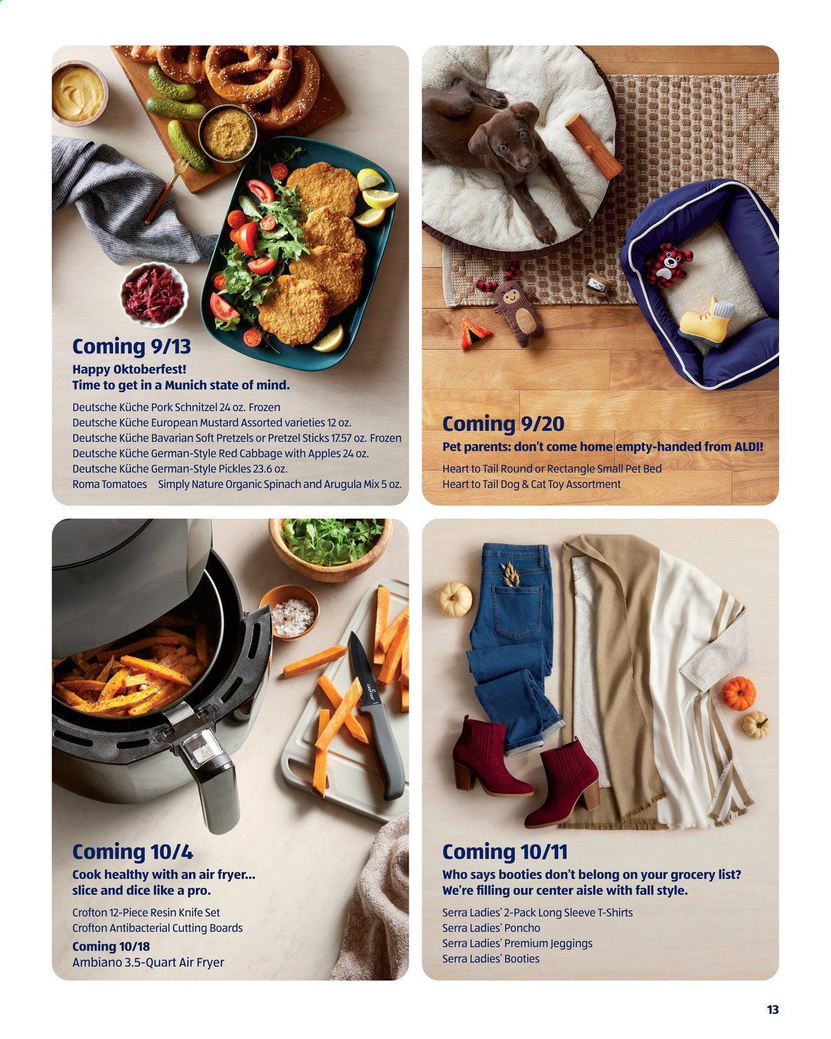 ALDI Weekly Ad September 13 to October 31