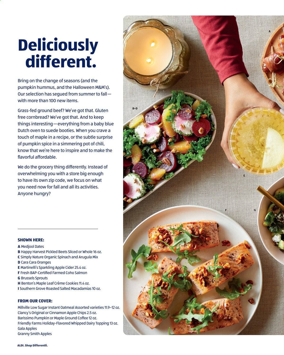 ALDI Weekly Ad September 13 to October 31