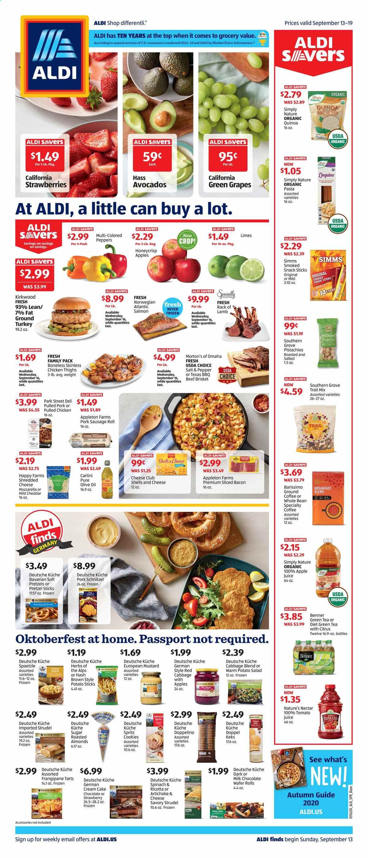 ALDI (KY, OH, WV) Weekly Ad September 13 to September 19