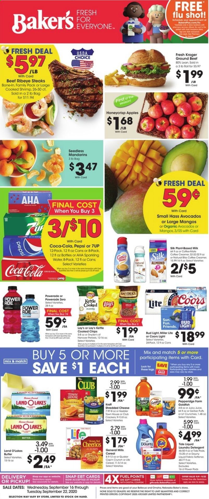 Baker's Weekly Ad September 16 to September 22