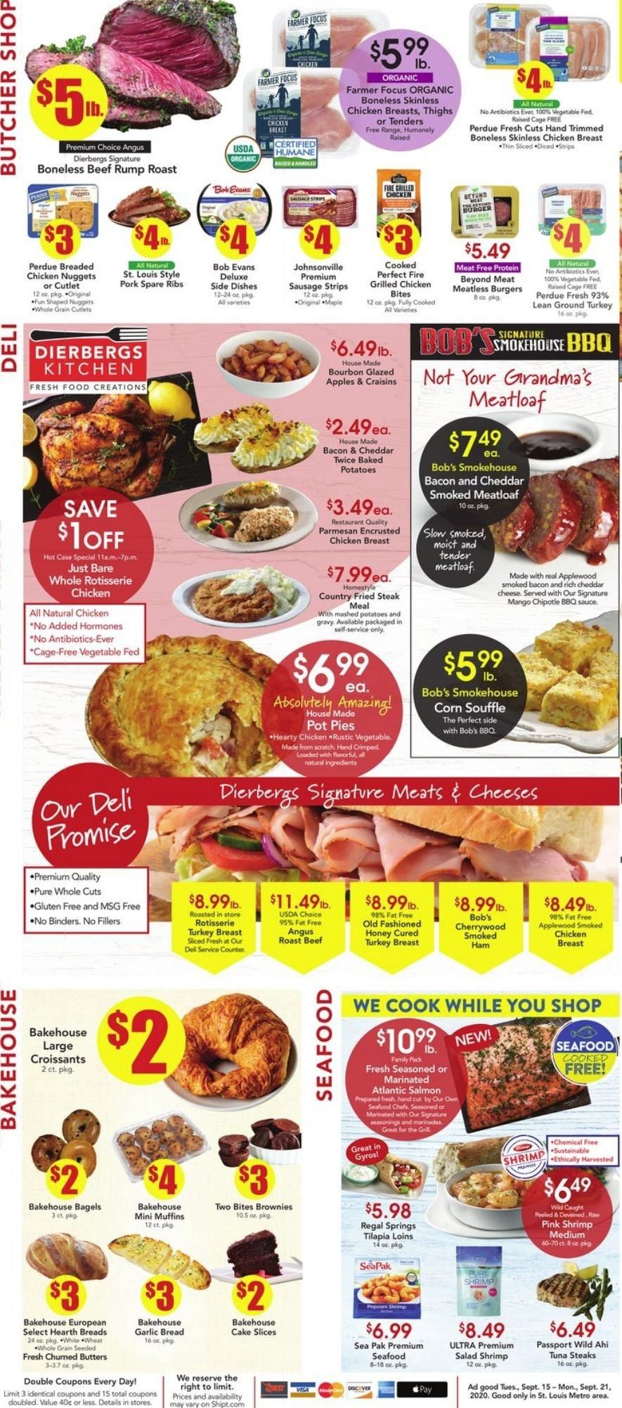 Dierbergs (IL, MO) Weekly Ad September 15 to September 21
