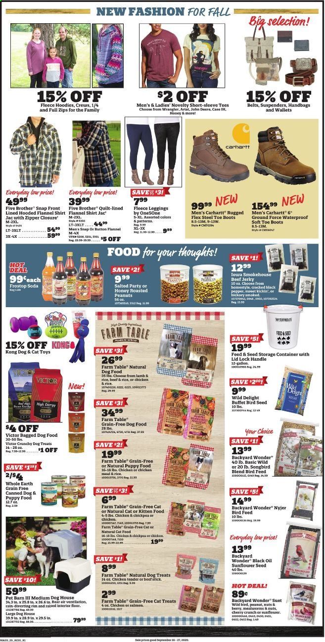 Orscheln Farm and Home Weekly Ad September 16 to September 27