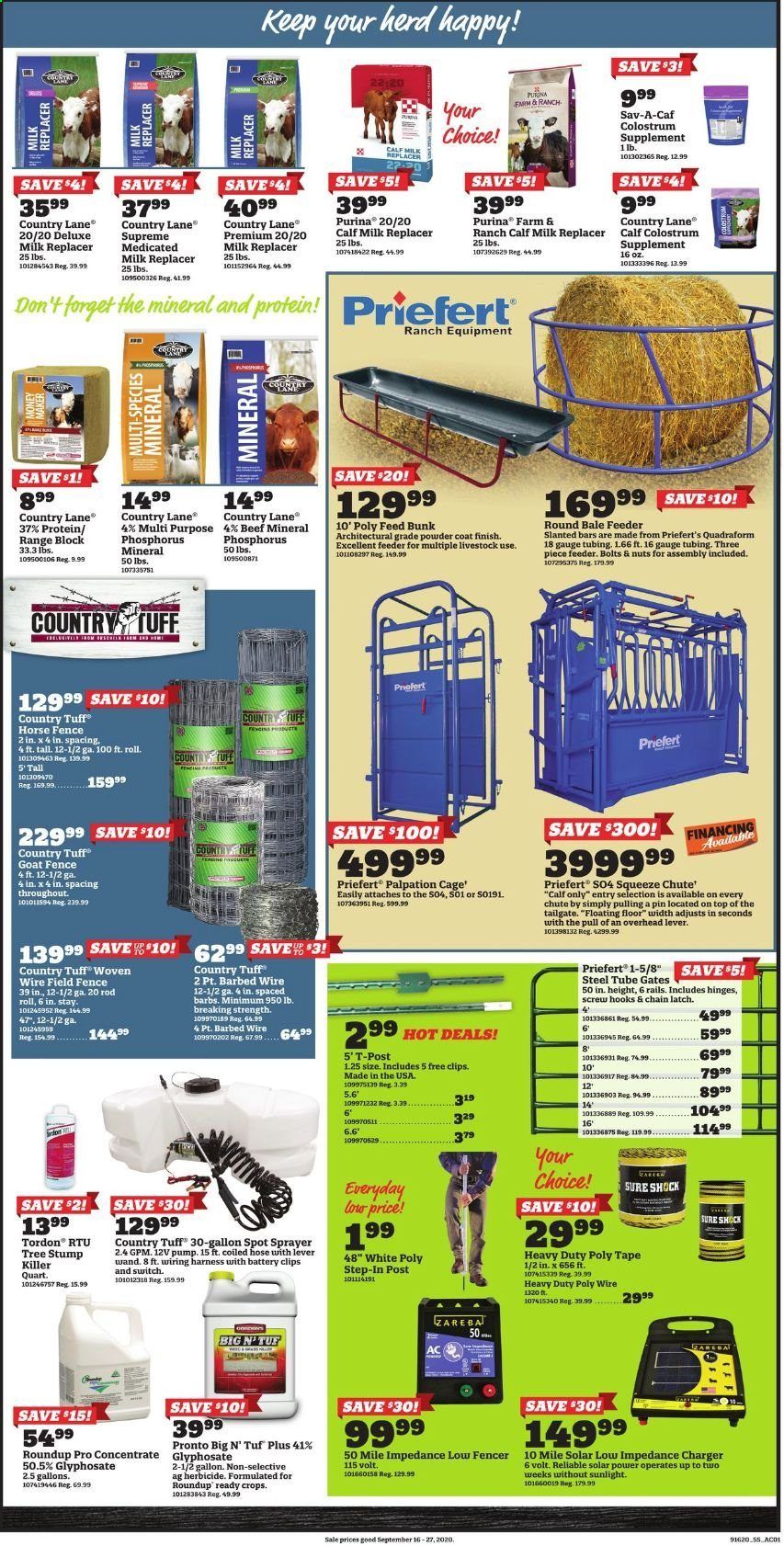 Orscheln Farm and Home Weekly Ad September 16 to September 27