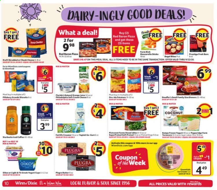 Winn Dixie Weekly Ad September 16 to September 22