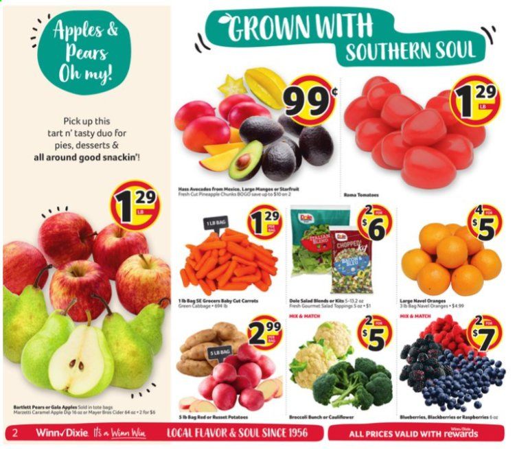 Winn Dixie Weekly Ad September 16 to September 22