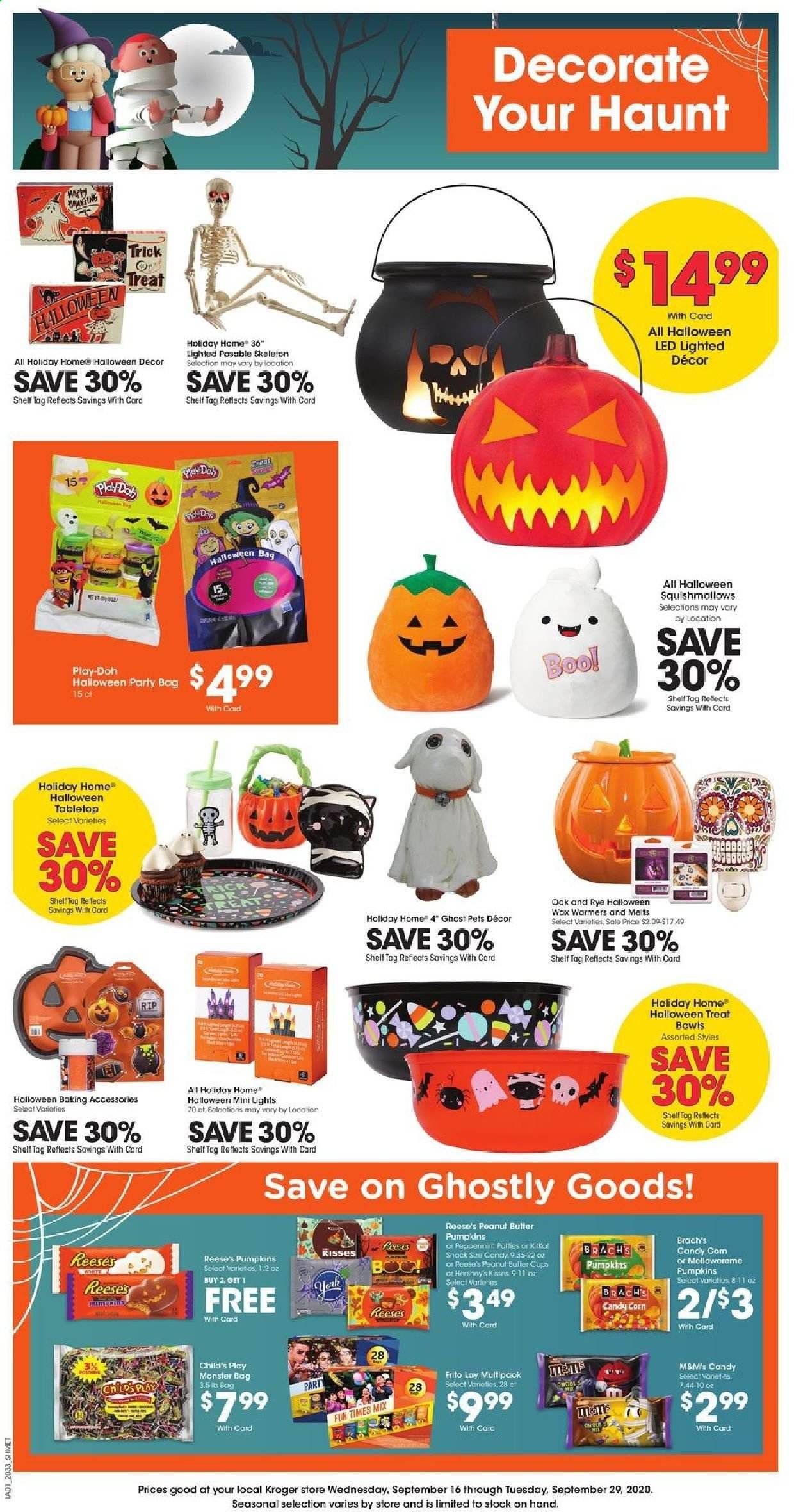 Kroger Weekly Ad September 16 to September 22