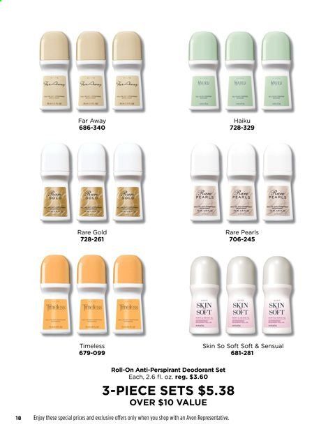Avon Weekly Ad September 15 to September 28