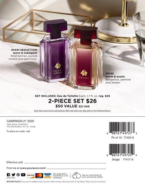 Avon Weekly Ad September 15 to September 28