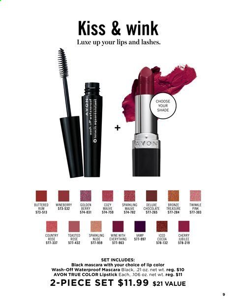 Avon Weekly Ad September 15 to September 28