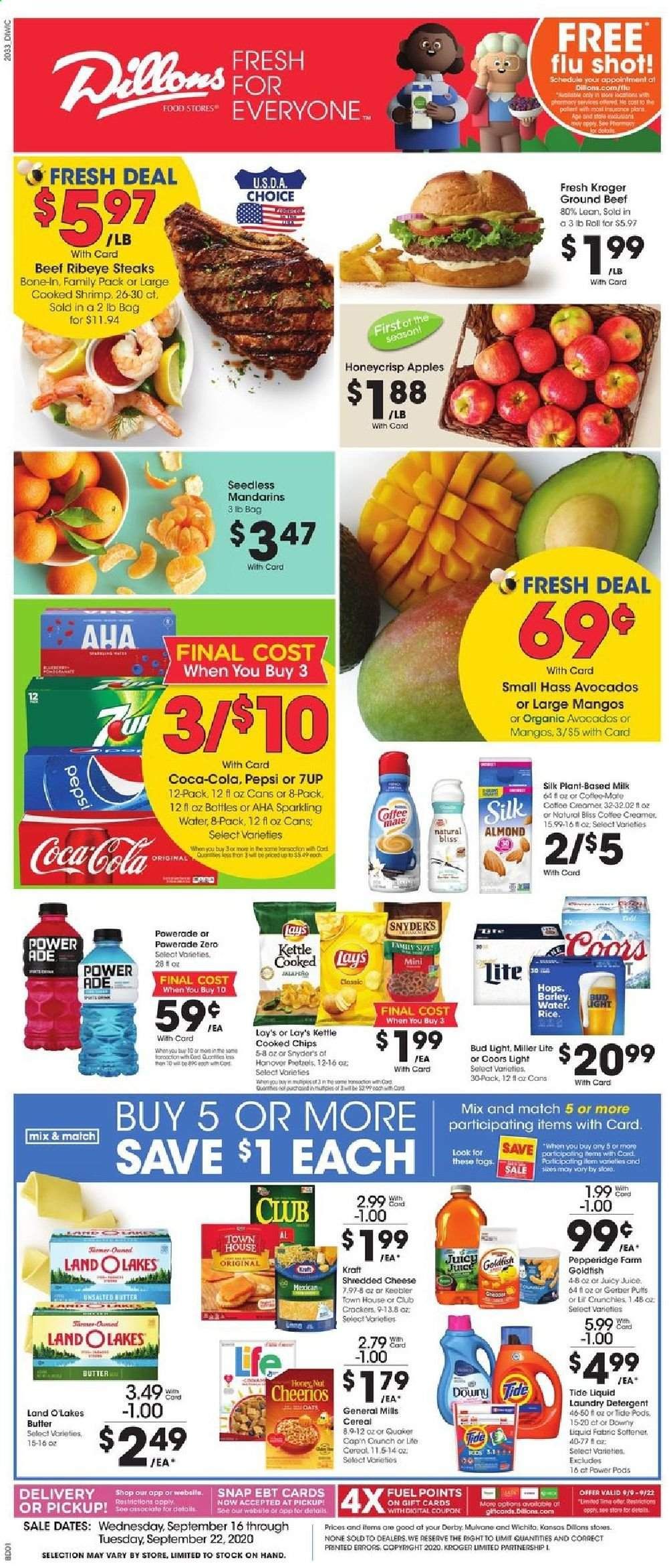 Dillons Weekly Ad September 16 to September 22