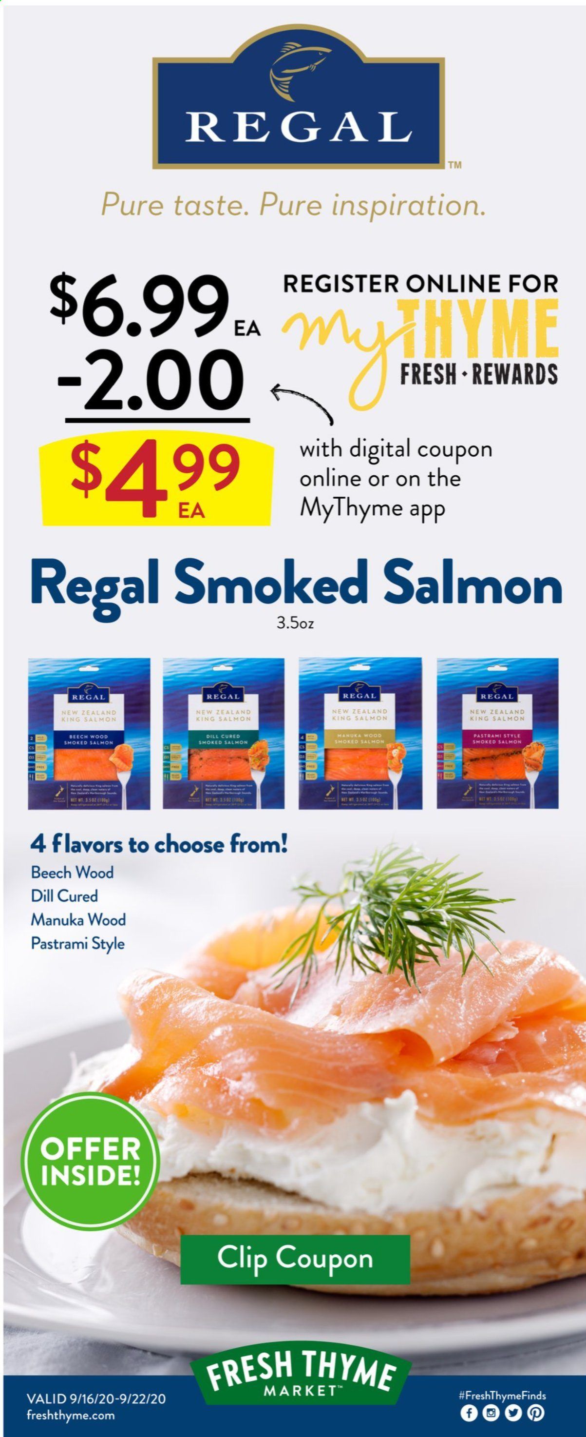 Fresh Thyme Weekly Ad September 16 to September 22