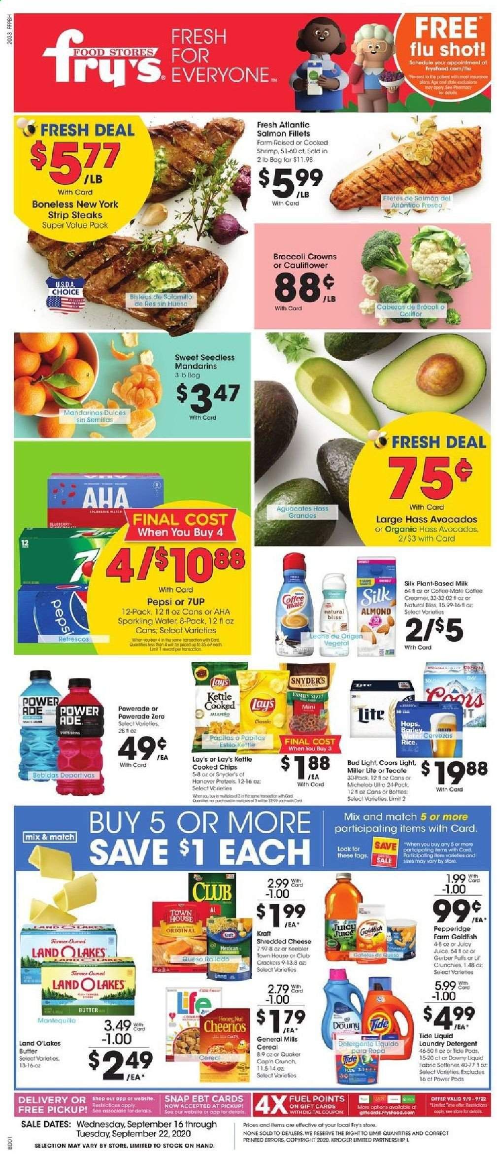 Fry’s (AZ) Weekly Ad September 16 to September 22