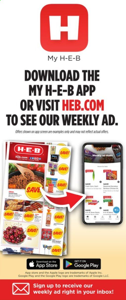 H-E-B Weekly Ad September 16 to September 22