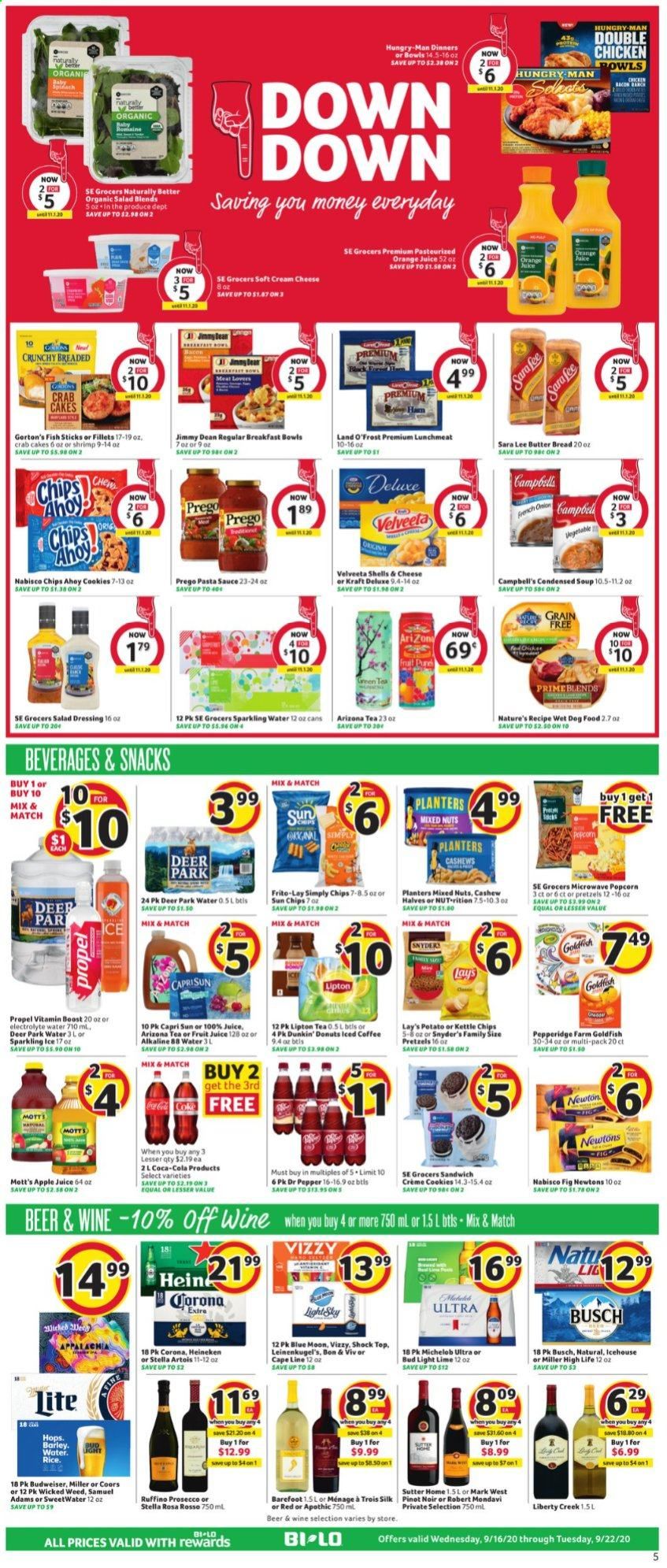 BI-LO Weekly Ad September 16 to September 22
