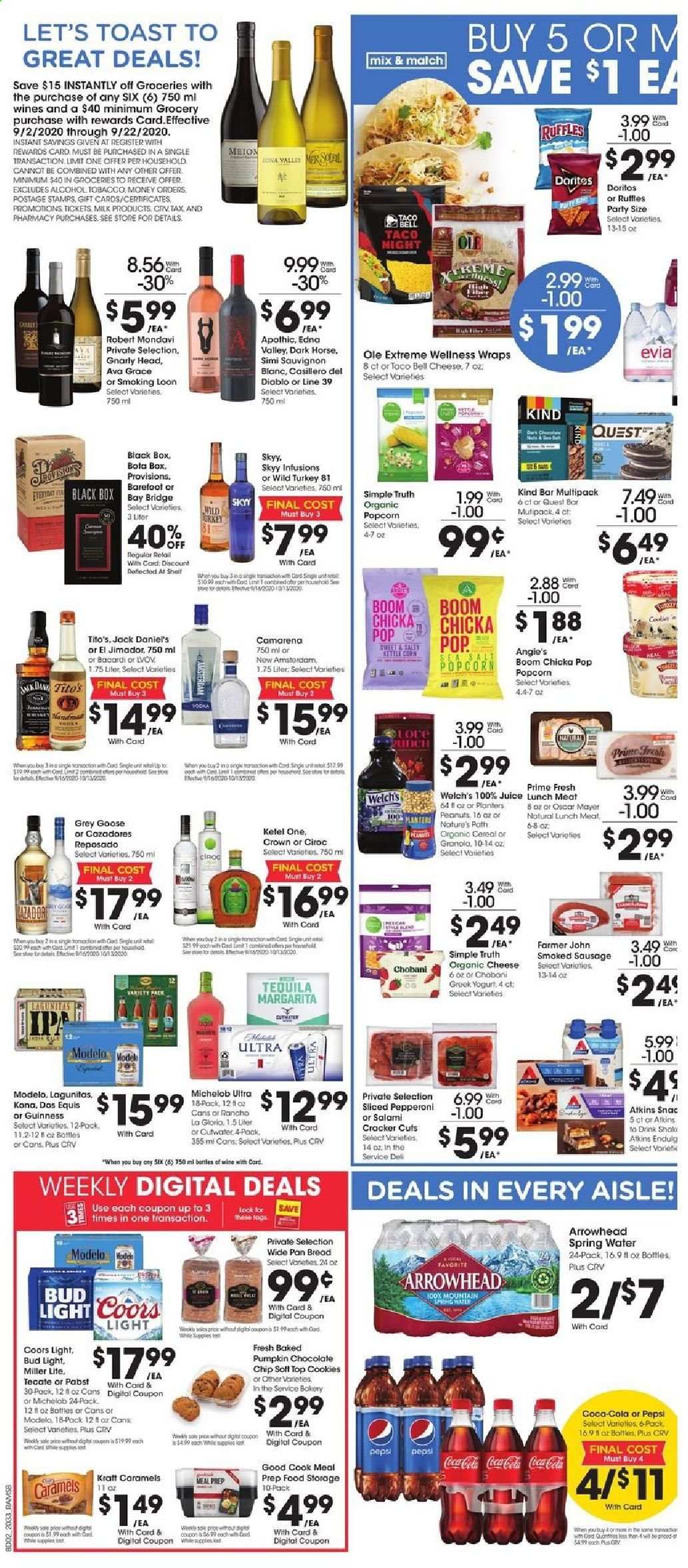 Ralphs fresh fare Weekly Ad September 16 to September 22