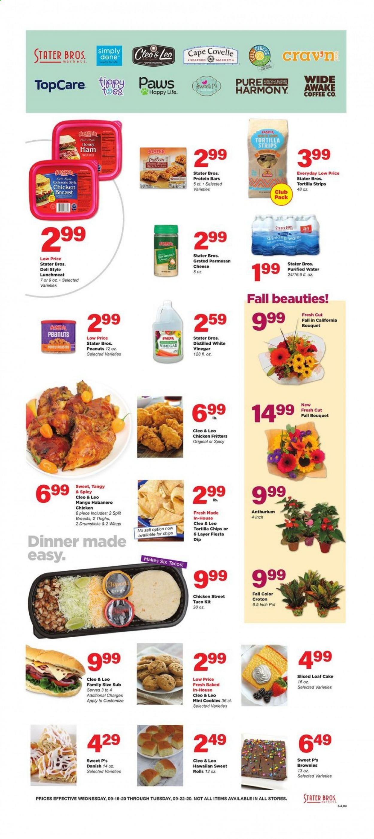 Stater Bros. Weekly Ad September 16 to September 22