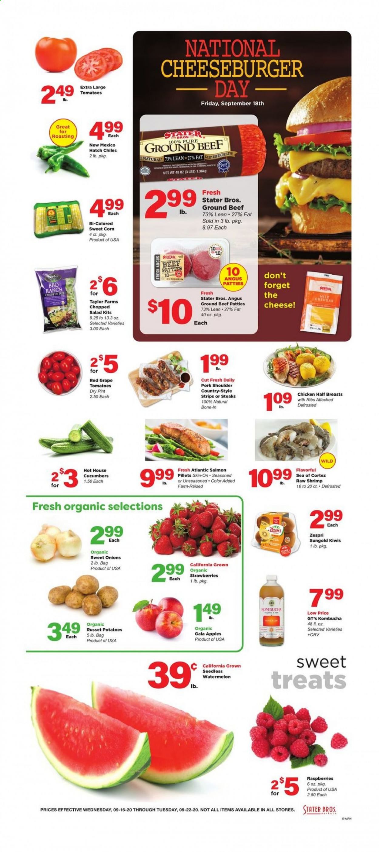 Stater Bros. Weekly Ad September 16 to September 22