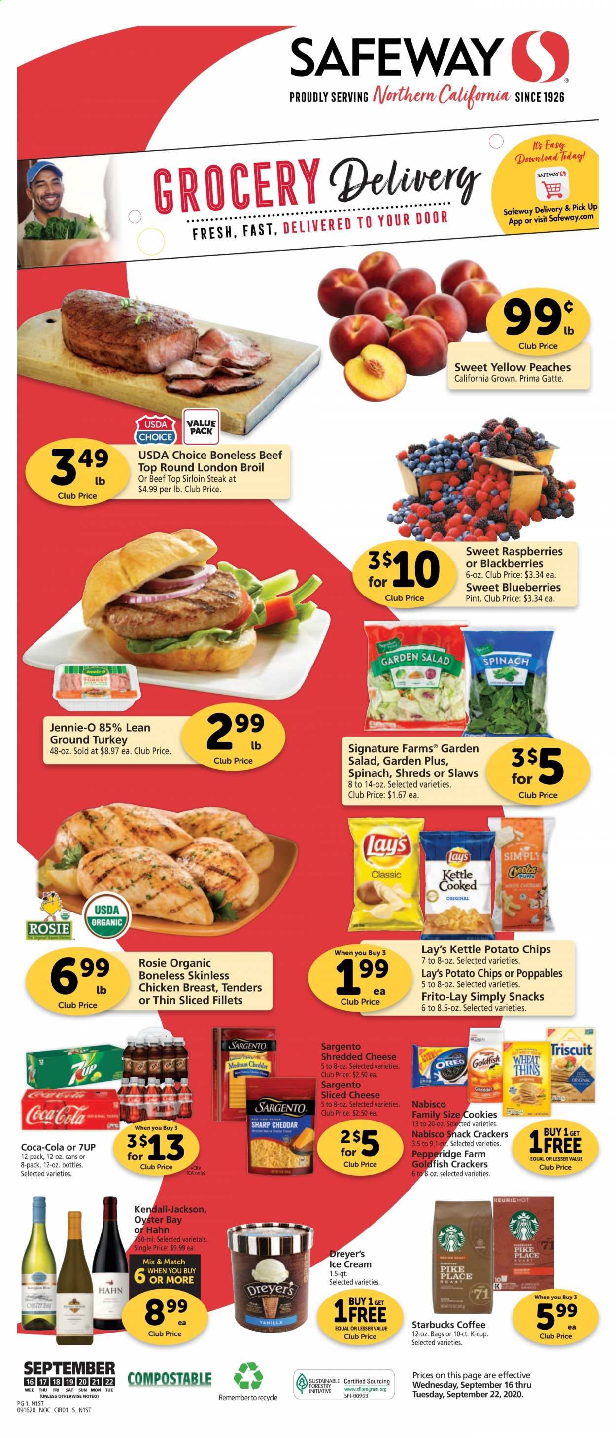 Safeway Weekly Ad September 16 to September 22