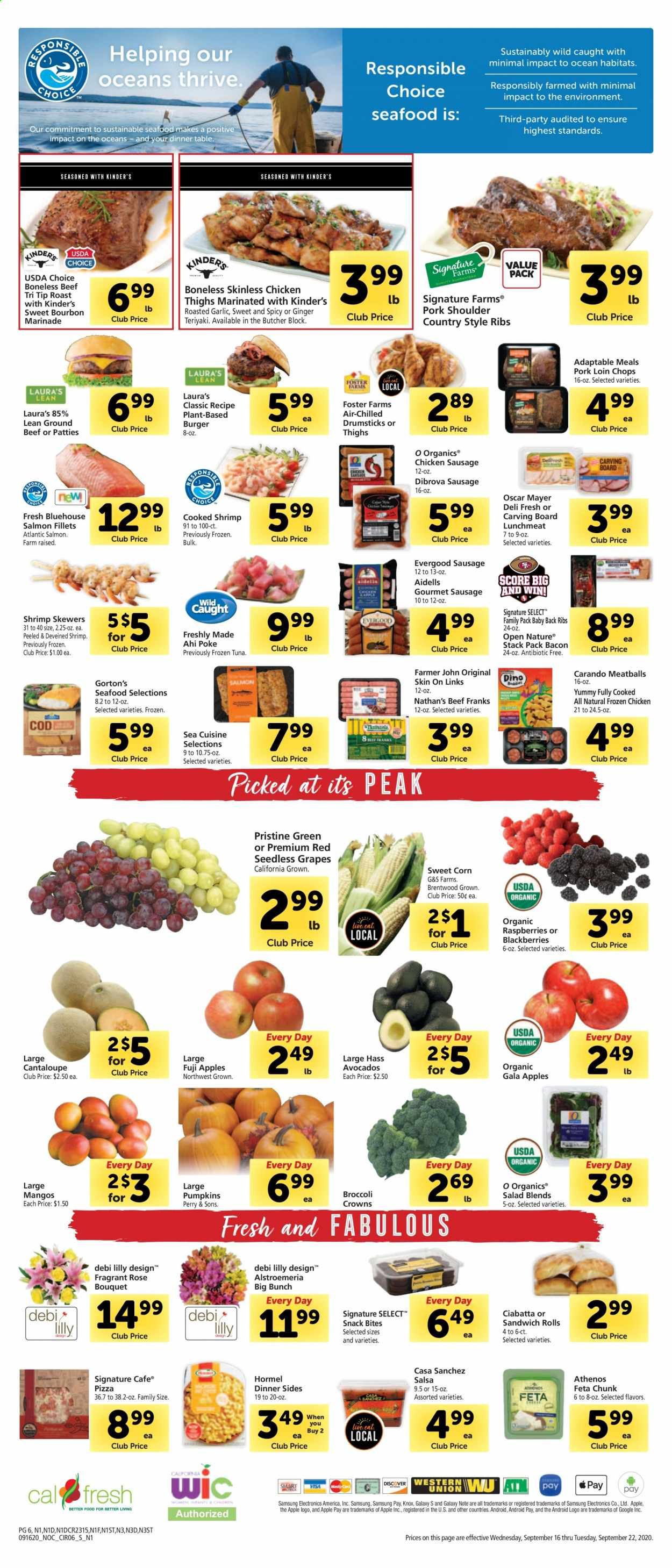 Safeway Weekly Ad September 16 to September 22
