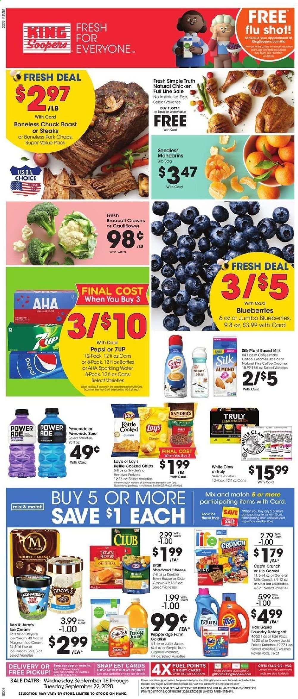King Soopers Weekly Ad September 16 to September 22