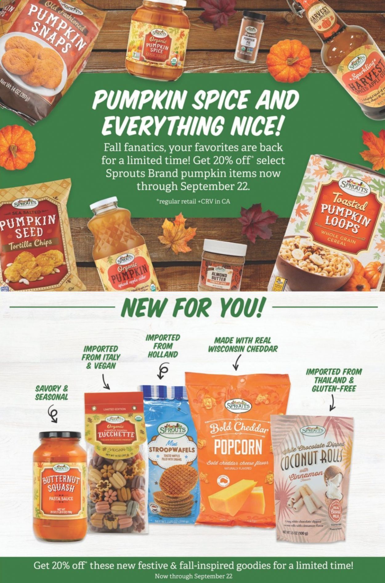 Sprouts Weekly Ad September 16 to September 22