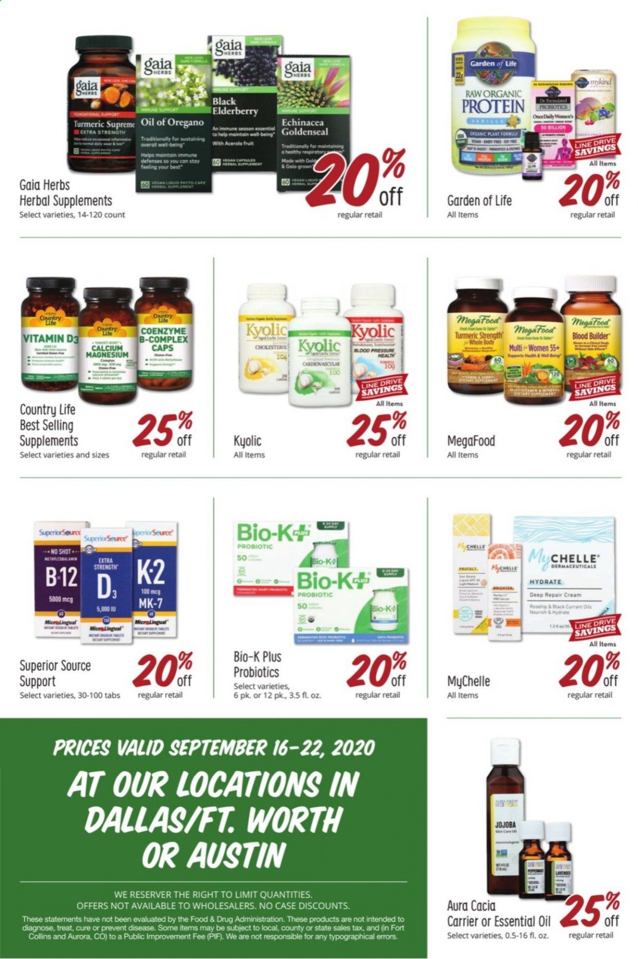 Sprouts Weekly Ad September 16 to September 22