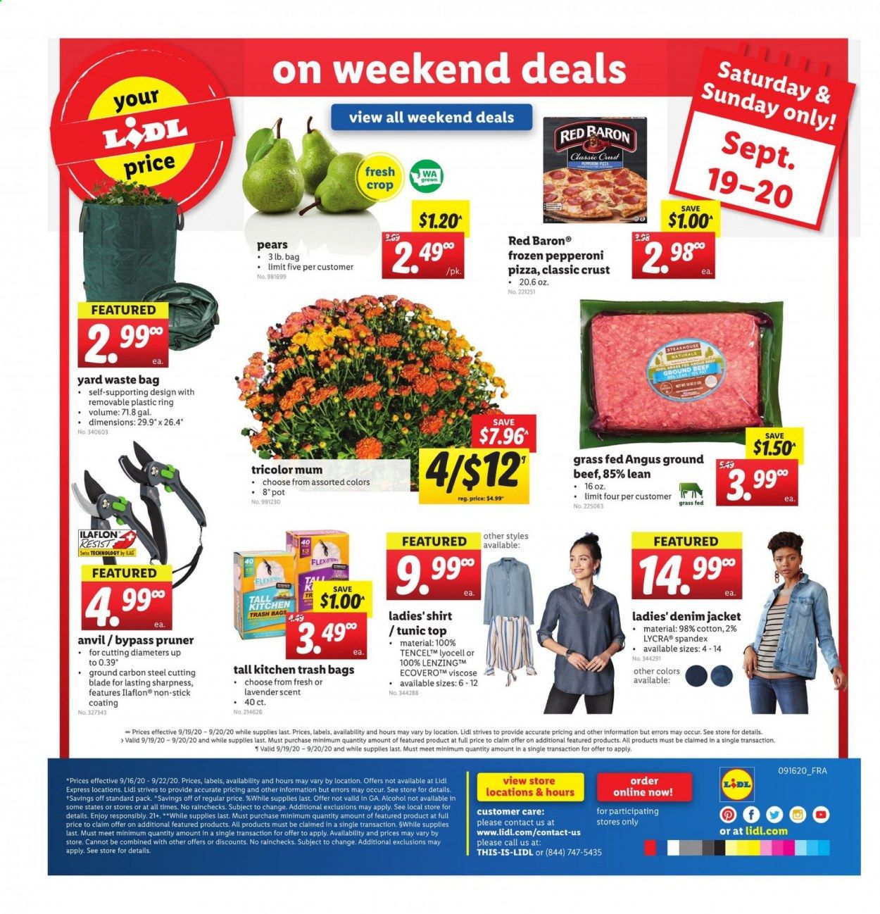 Lidl Weekly Ad September 16 to September 22