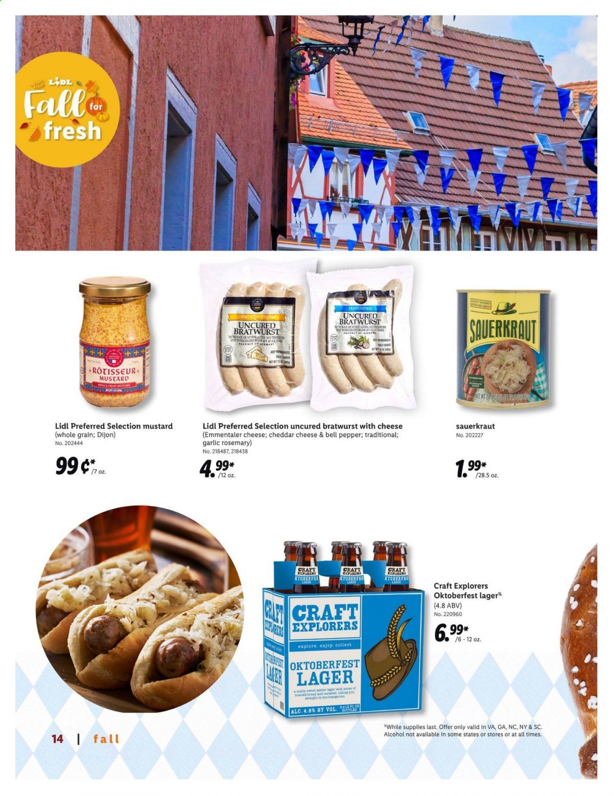 Lidl Weekly Ad September 9 to October 27