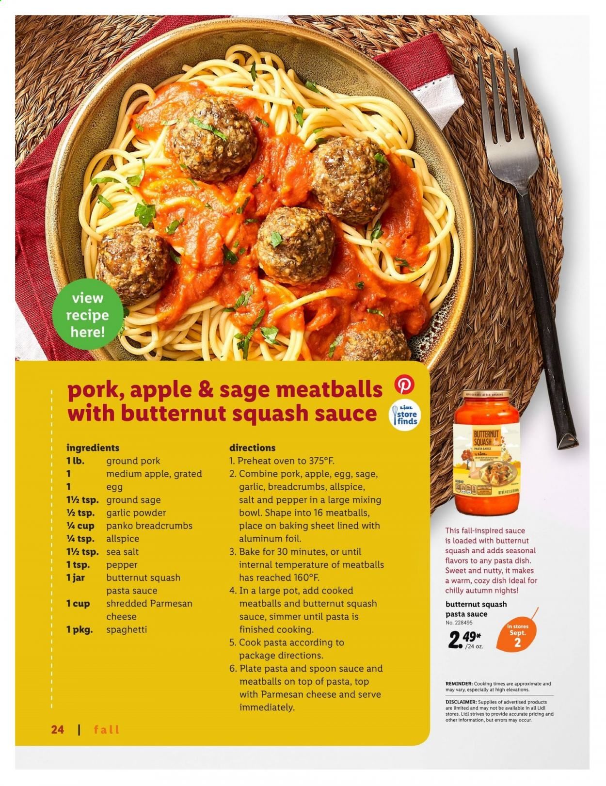 Lidl Weekly Ad September 9 to October 27