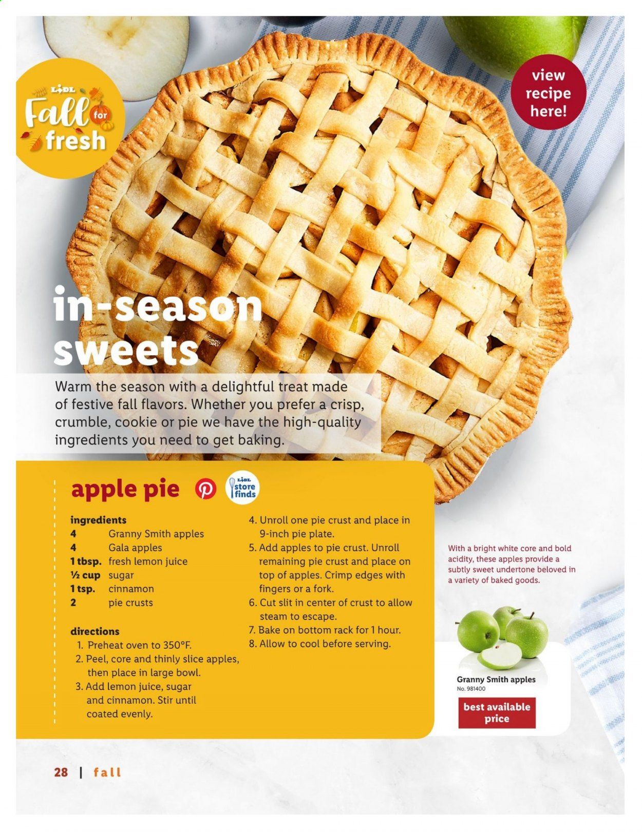 Lidl Weekly Ad September 9 to October 27