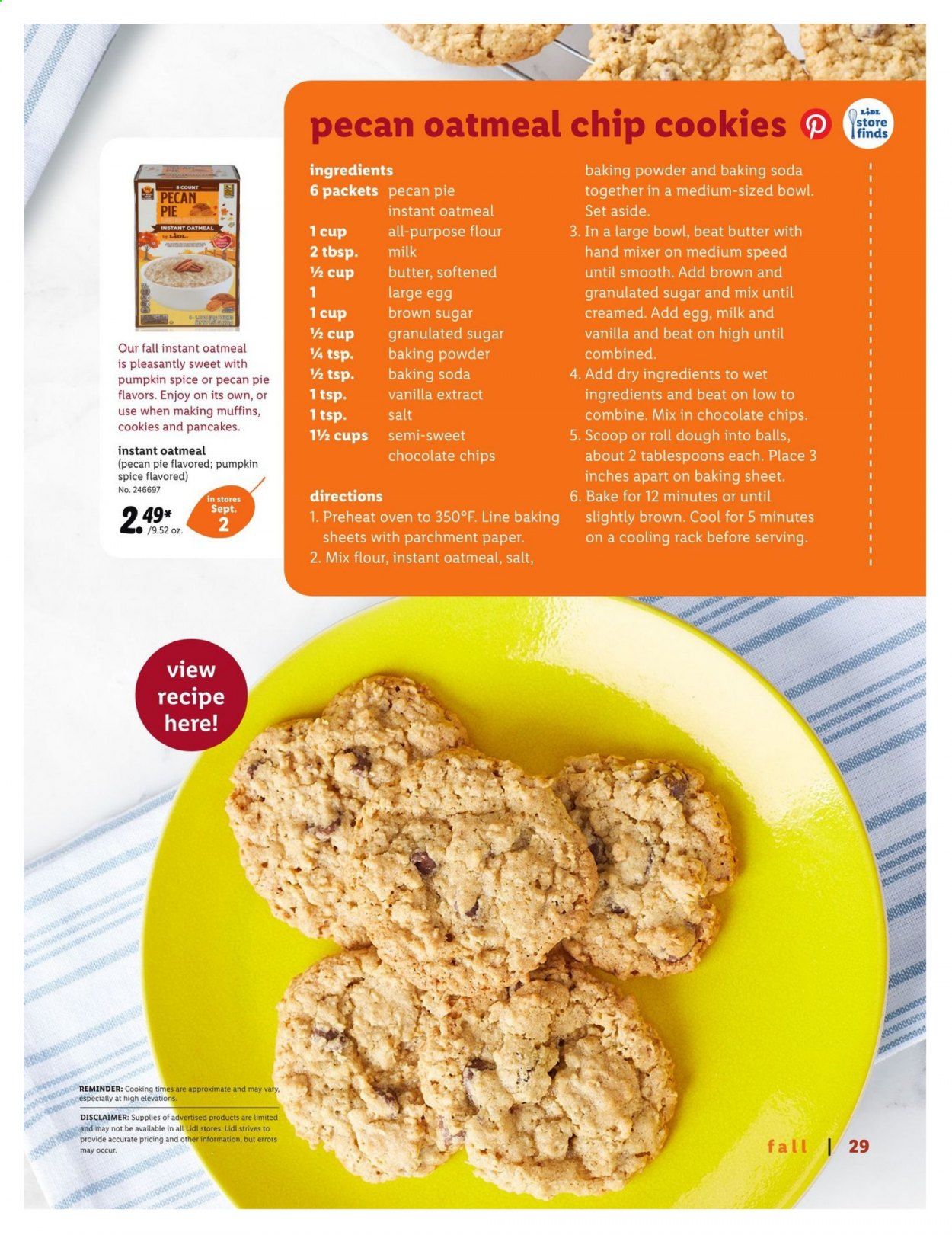 Lidl Weekly Ad September 9 to October 27