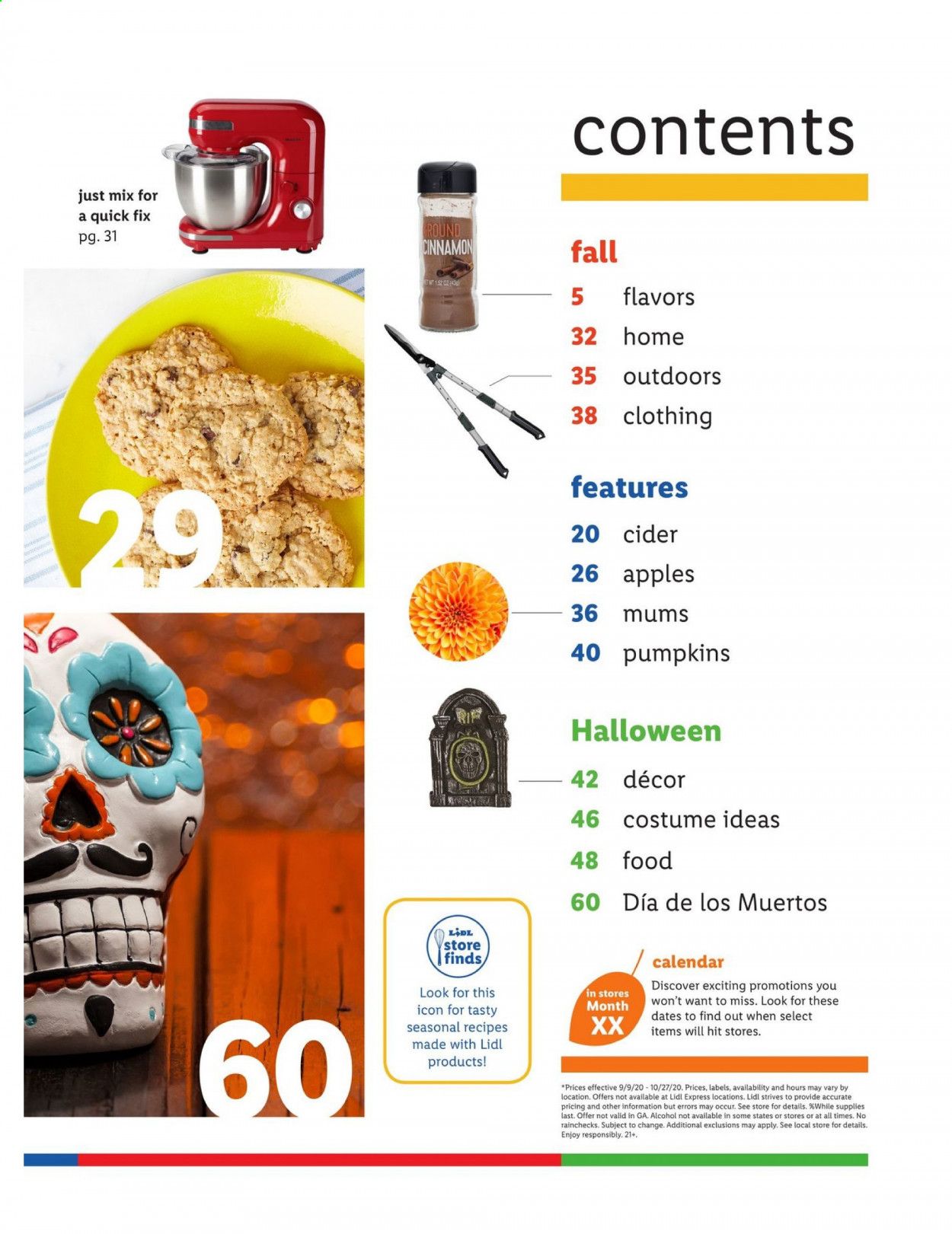 Lidl Weekly Ad September 9 to October 27