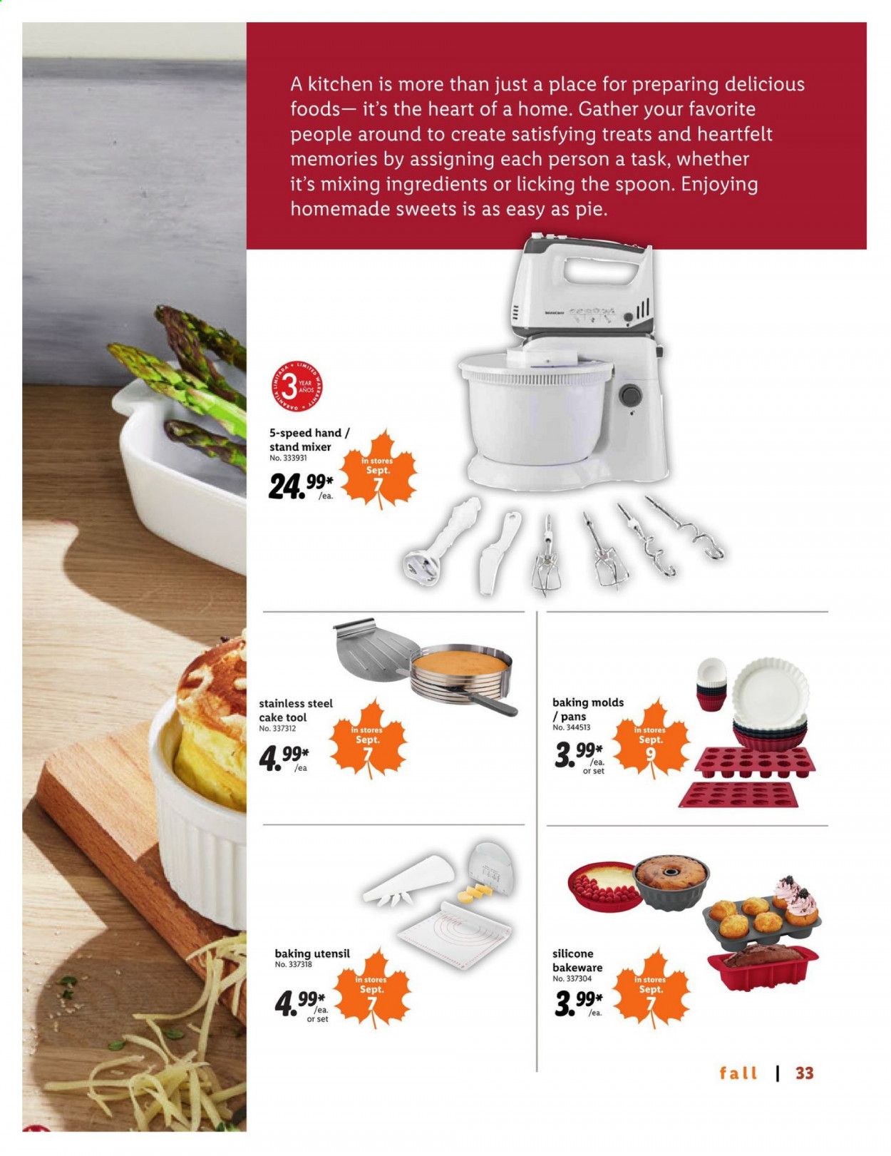 Lidl Weekly Ad September 9 to October 27