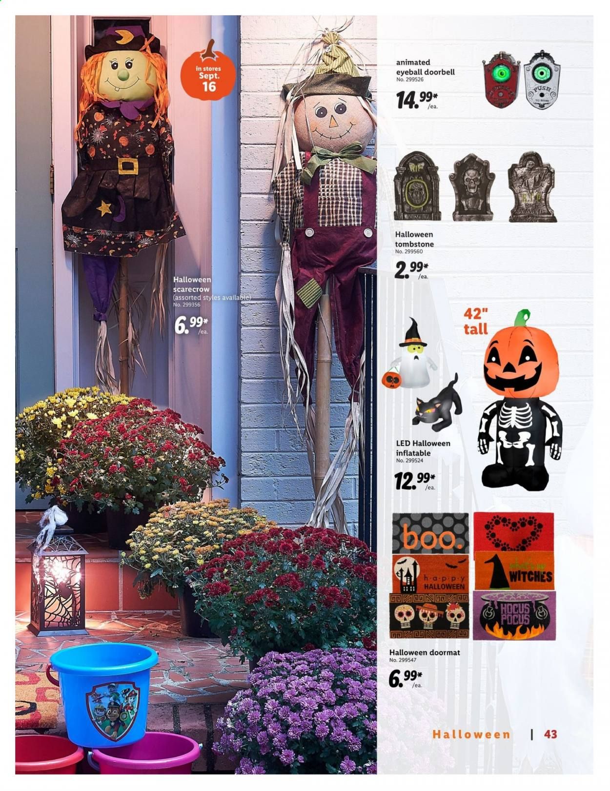 Lidl Weekly Ad September 9 to October 27