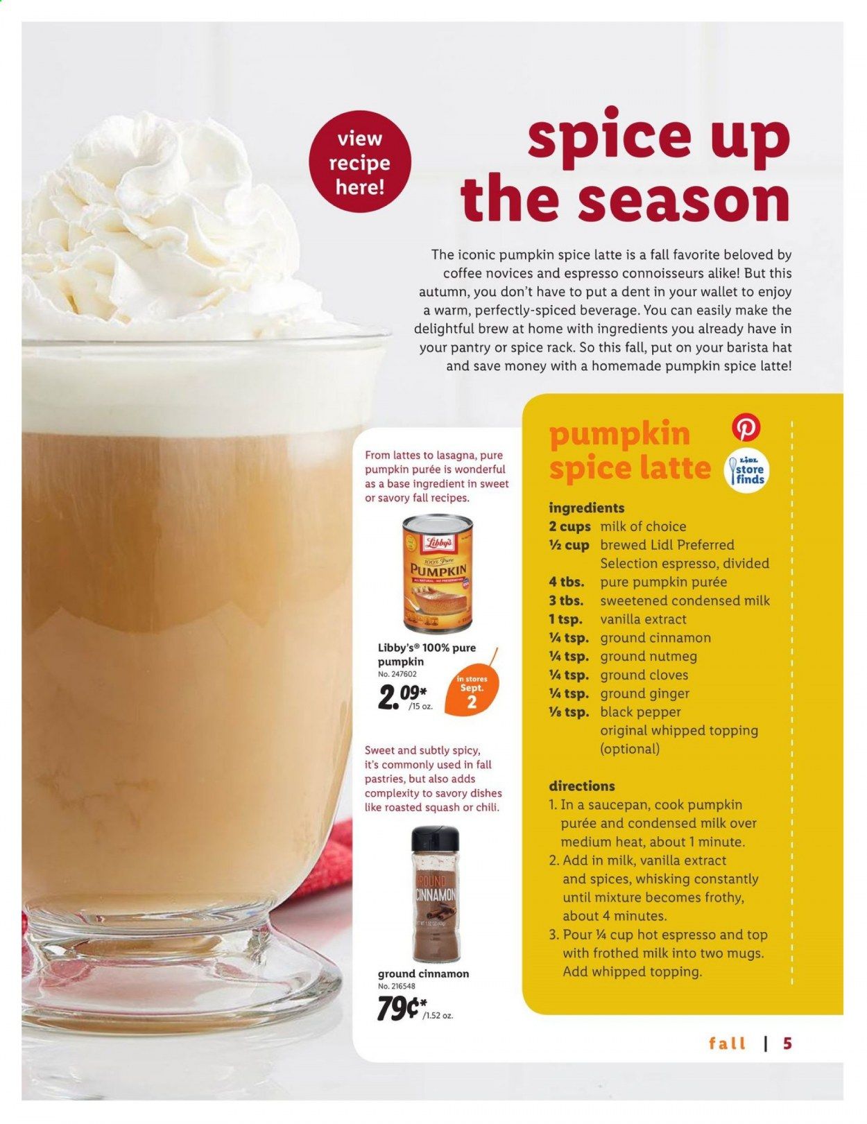 Lidl Weekly Ad September 9 to October 27