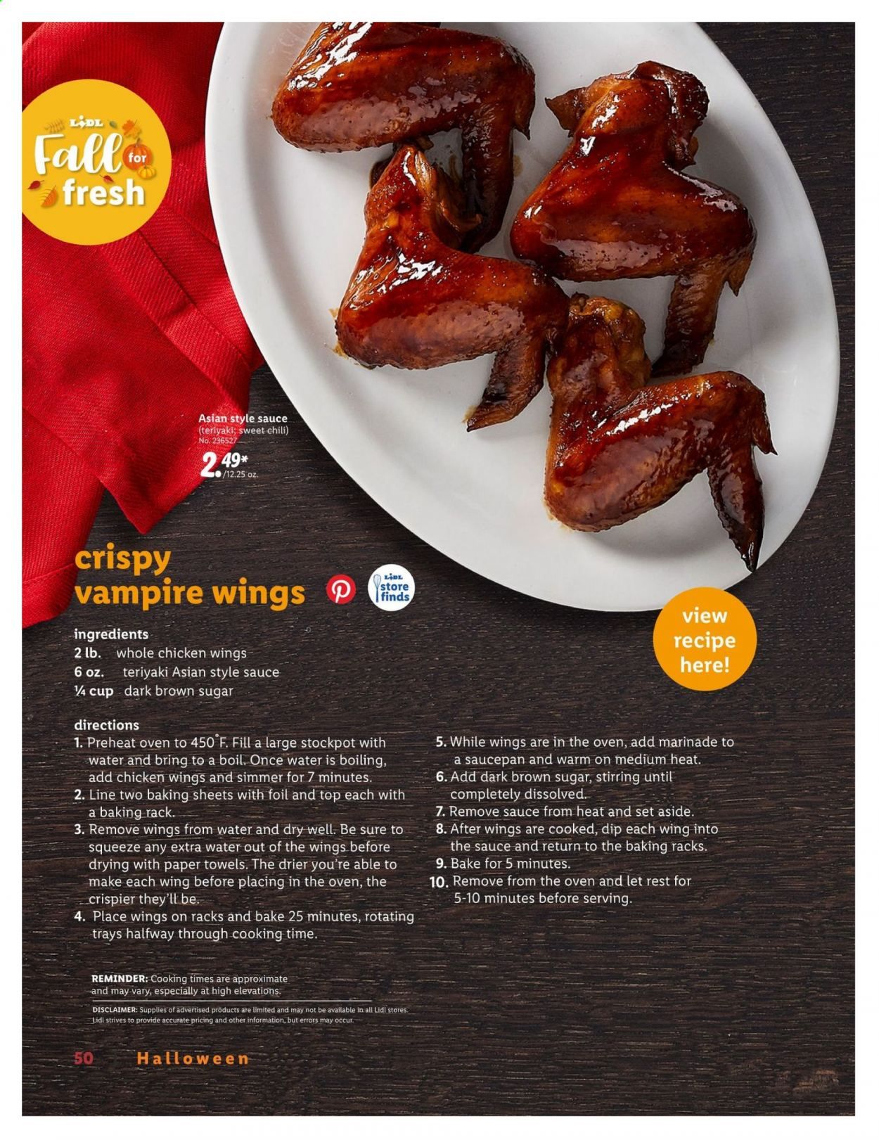 Lidl Weekly Ad September 9 to October 27
