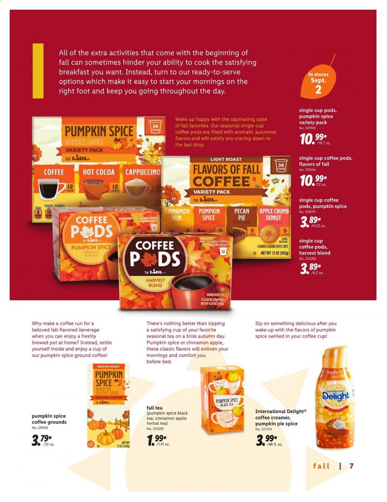 Lidl Weekly Ad September 9 to October 27